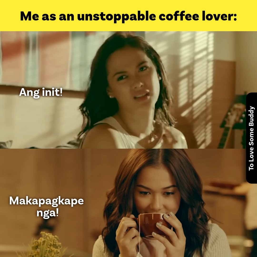 Kape lang nang kape hanggang hindi nag-papalpitate! 🤣