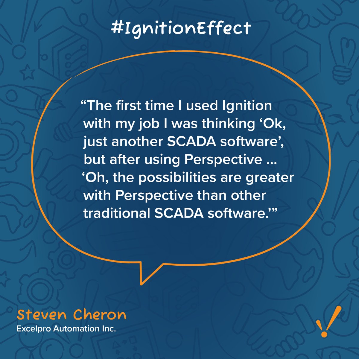 Steven Cheron from Excelpro Automation Inc. felt the #IgnitionEffect when he created a project with Ignition Perspective. Ultimately, it led him to using Maker Edition with a Raspberry Pi for his home automation! Try our free Maker Edition: bit.ly/3wpyqp5