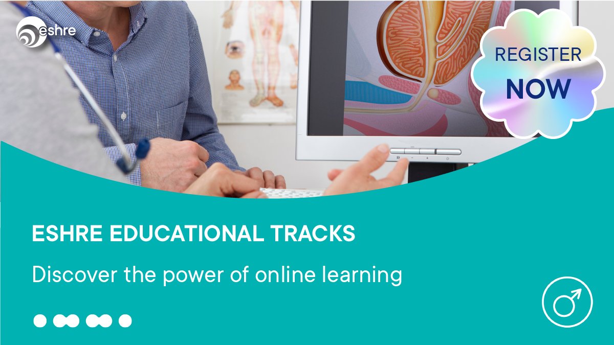 📌Track 'Sperm analysis, preparation and ART'. Are you an Andrology lab specialists or embryologists, follow this educational track to learn about sperm donation, freezing, advanced therapies and much more. Register now 👇 eshre.eu/Education/Educ… #ESHRE #EducationalTracks