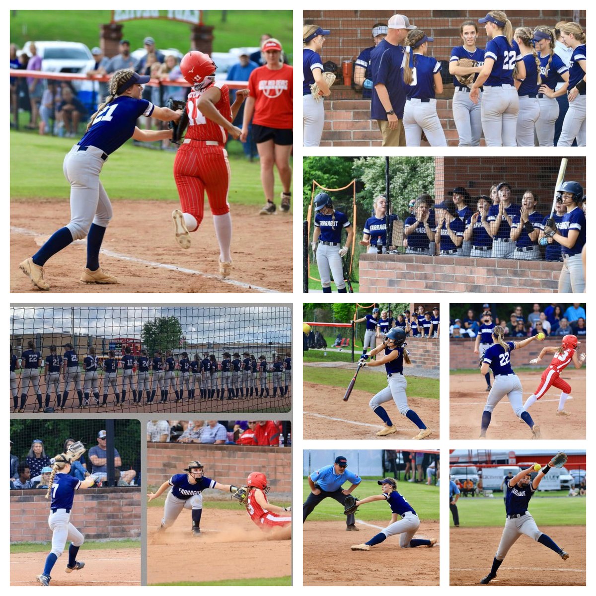 Awesome Photos by Col. Mark Mustard from the Region 2-4A Softball Championship Game on Wednesday Night ⚓️🥎 Final Score: Halls 3 Farragut 0 ___ The Lady Admirals now head to Kingsport on Friday for the Class 4A Sectionals FARRAGUT AT DOBYNS-BENNETT, 5:30 (Friday, May 17) 🥎⚓️