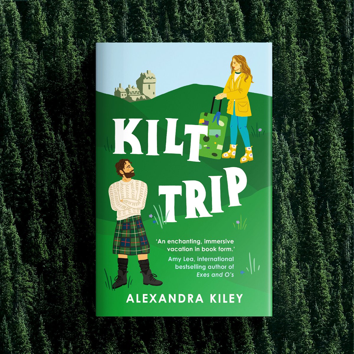 ⭐ ⭐ ⭐ ⭐ ⭐ ‘I absolutely loved every minute.’ – Reader review. #KiltTrip by @AKileyBooks is the gorgeous love story that’s perfect to enjoy in the Spring sunshine ☀️ Get the paperback now: loom.ly/KRt70kE