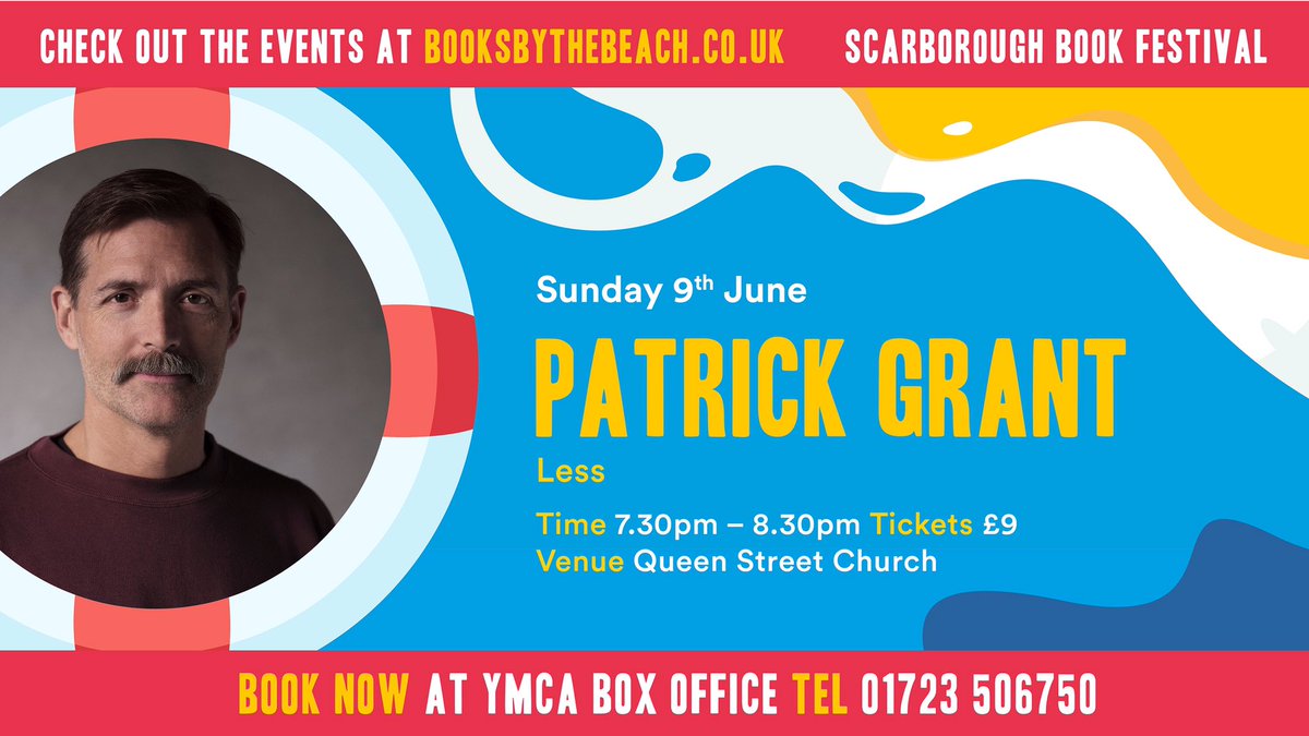 All lovers of @sewingbee! Judge @paddygrant appearing #Scarborough Sun 9 June, 7.30pm to speak about sustainability in fashion & give us a peep behind the show…Tickets here, selling fast - ticketsource.co.uk/ymcascarboroug… Hurry! @BookPeople @LoveSewingMag @bekbythesea @ScarboroughWeb