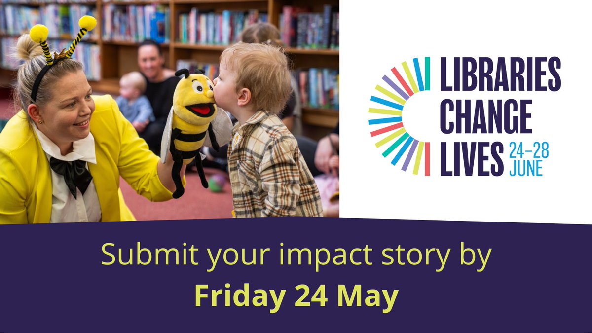 One week to go! The #LibrariesChangeLives entries are filling up our map & we love reading the stories of impact! Submit yours & read what your fellow librarians have been a part of with their local communities cilip.org.uk/page/LCLW-case…