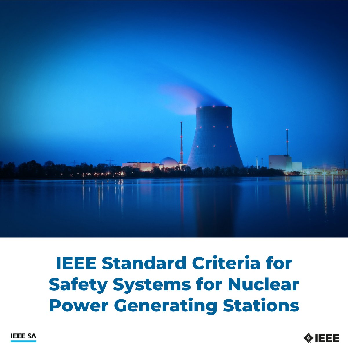 It's critical that safety be considered at every step of an electrical system, and that includes generation stations. That's why the Nuclear Power Engineering Committee developed this standard for nuclear power generation stations. ieeesa.io/3ytRtPD