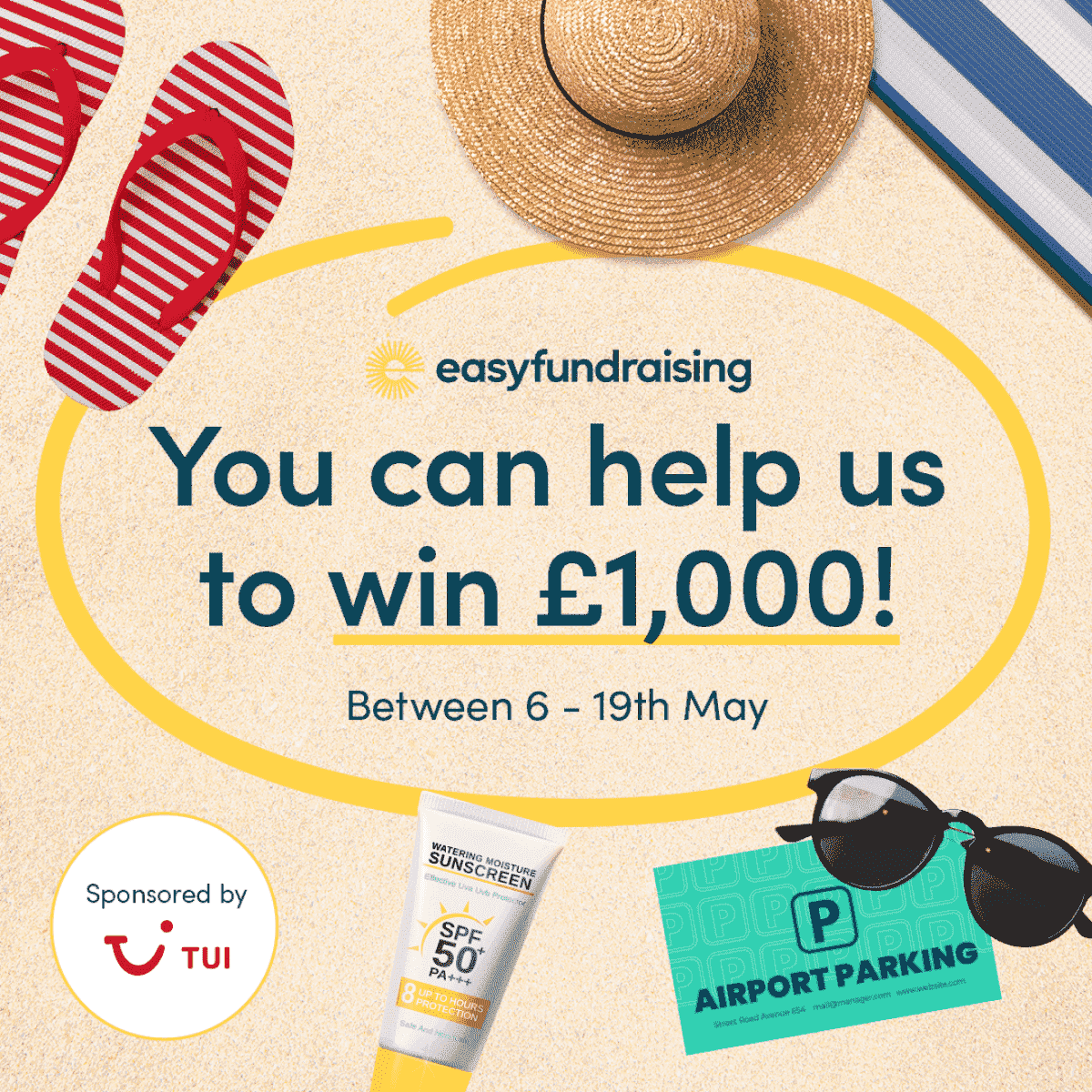 Give nasen a funding boost this May! Sign up to support us on @easyuk, visit their Travel competition page, and click any of the listed retailers for a chance to win us a massive £1,000! Be a part of it: ow.ly/WA3850RHUUK