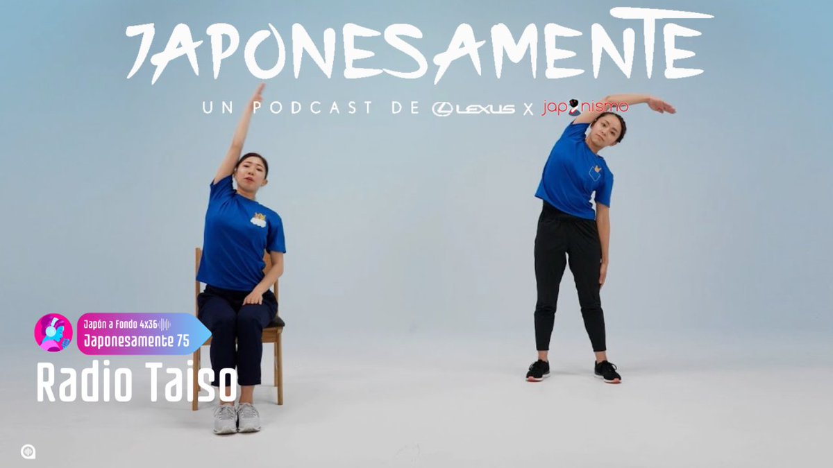 🎙️En el #Japonesamente de hoy, el podcast de @LexusSpain producido por Japonismo, hablamos de la historia y la importancia de Radio Taiso, el programa de ejercicios matinales de calistenia de la radio japonesa. 🎧 Escúchanos en tu reproductor habitual: cuonda.com/japon-a-fondo