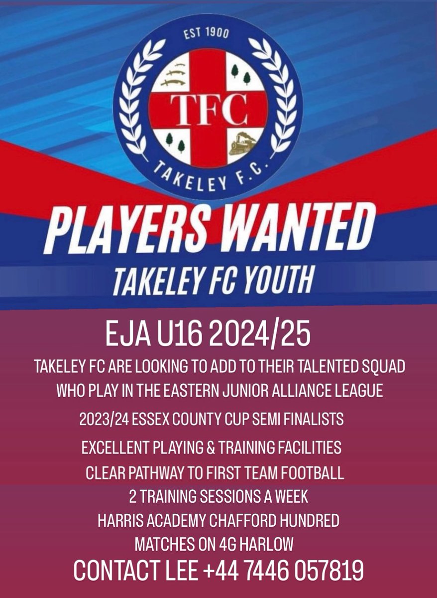 Takeley_FC (@takeley_fc) on Twitter photo 2024-05-16 08:04:29