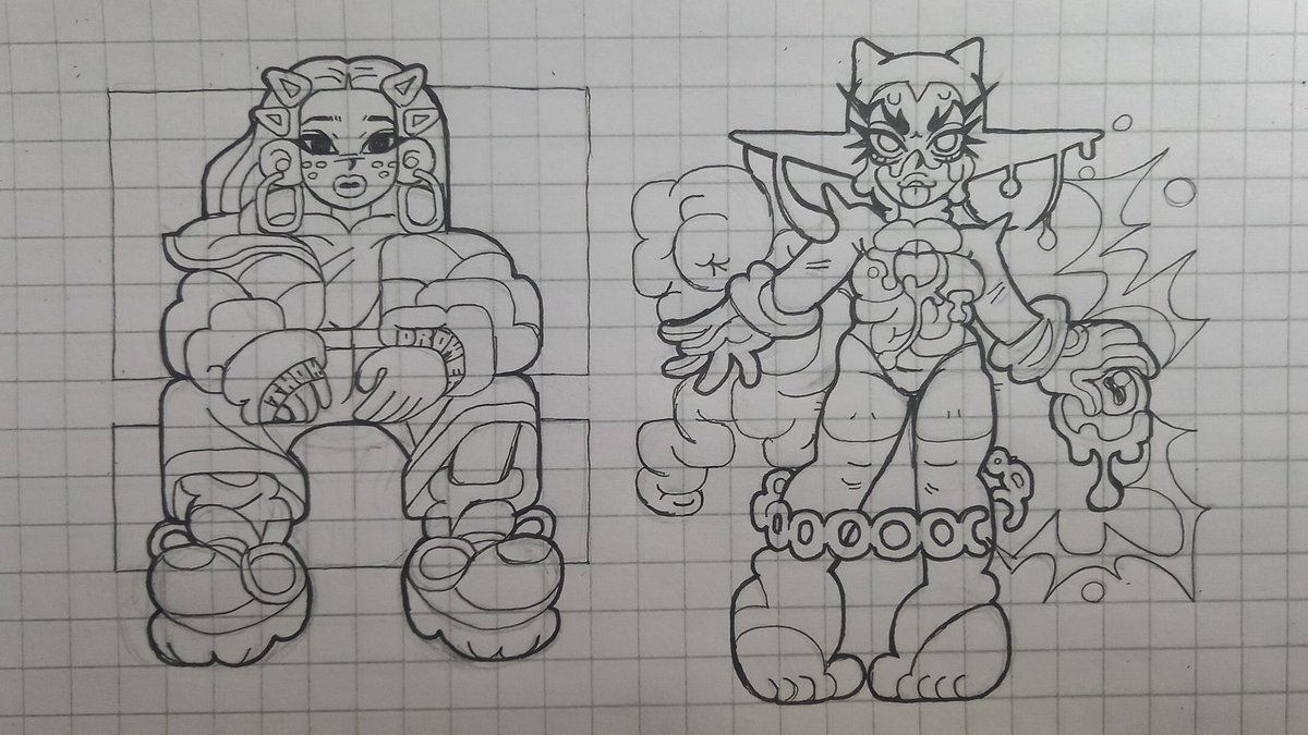 Redrawing old drawings 