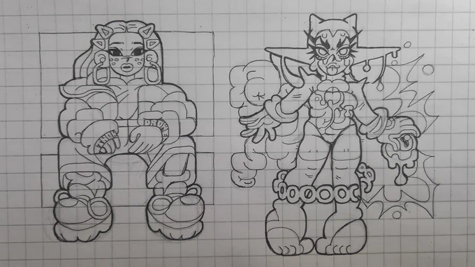 Redrawing old drawings 
