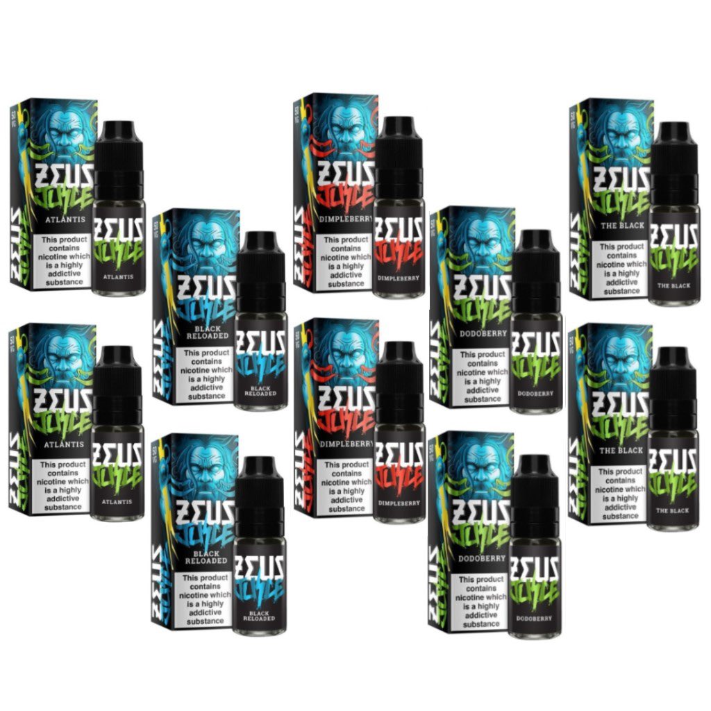 Here to try a new product? We’d recommend this 10 pack of Zeus Juice! 

#zeusjuice #vapelyfe