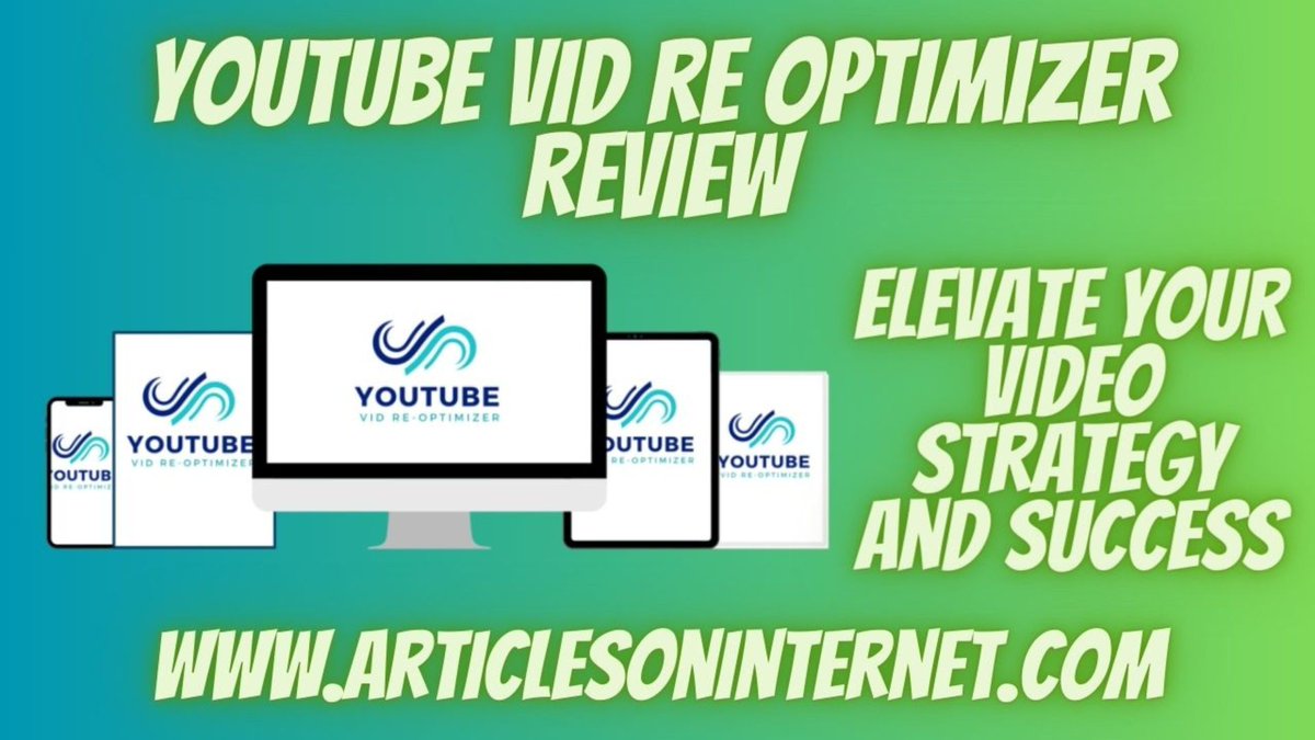 YouTube Vid Re Optimizer Review ---> articlesoninternet.com/youtube-vid-re…

#YouTubeVidReOptimizer #YouTubeVidReOptimizerReview #HonestReviews #YouTubeOptimization #VideoSEO #DigitalMarketingTools #AIinMarketing #AnthonyHayesTools #DigitalMedia #ContentCreators #MarketingTechnology