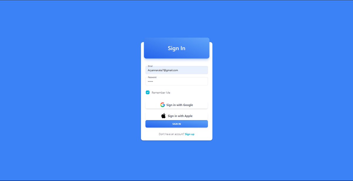 Aryan_Naruka's tweet image. Hello everyone!  I've kicked off a new project and completed the signup and sign-in pages! Using Node.js, Express.js, and the Crypto module for secure authentication, and Tailwind CSS for design. User info is safely stored in MongoDB. More updates soon!  #webdev  #CodingJourny