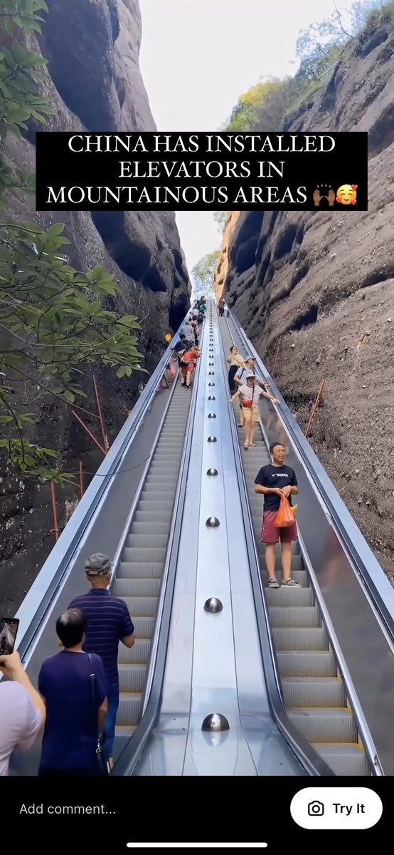 China is installing elevators in mountains and we are struggling to install elevators on tier 1 railway stations. I wish we had these at least at Girnar, Shikhar ji, Vaishno Devi etc. religious places. Forget other tourist places. Fuck who am I kidding. I wish we had these on