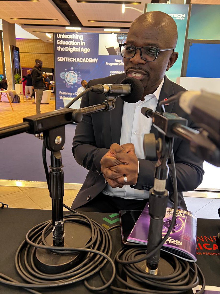 [ICYMI] To get a synopsis of the event, @taupalesavoice and @BMoshatama spoke to Clay Tsapi, Head Project Manager for #SentechAfricaTechWeek 

#ChannelAfrica #OnTheMove #ATW2024 #Tech #FutureofWork