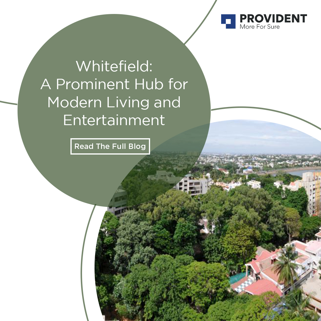 No area is Bangalore is as dynamic as Whitefield. 

If Whitefield sounds interesting to you, check out Provident Botanico, spread over 17 acres, it offers spacious and Vaastu-compliant 2/3 BHK apartments.

Read the blog to know more: providenthousing.com/blog/whitefiel…

#ProvidentHousing