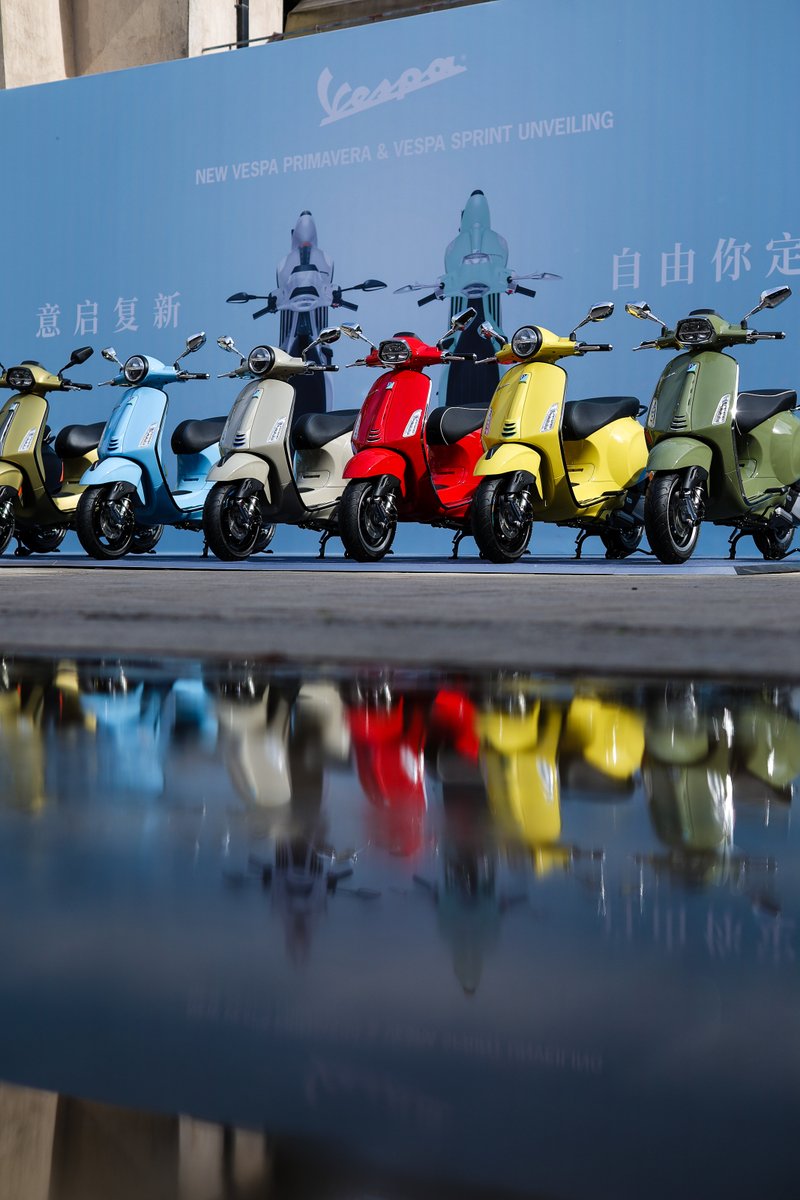 Piaggio_Group's tweet image. #Vespa wins over #China’s heart: the new #VespaPrimavera and #VespaSprint made their début on the Chinese market with a great event held in #Shanghai 🛵More on piaggiogroup.com/en/archive/pre…
#PiaggioGroup @Vespa_Official