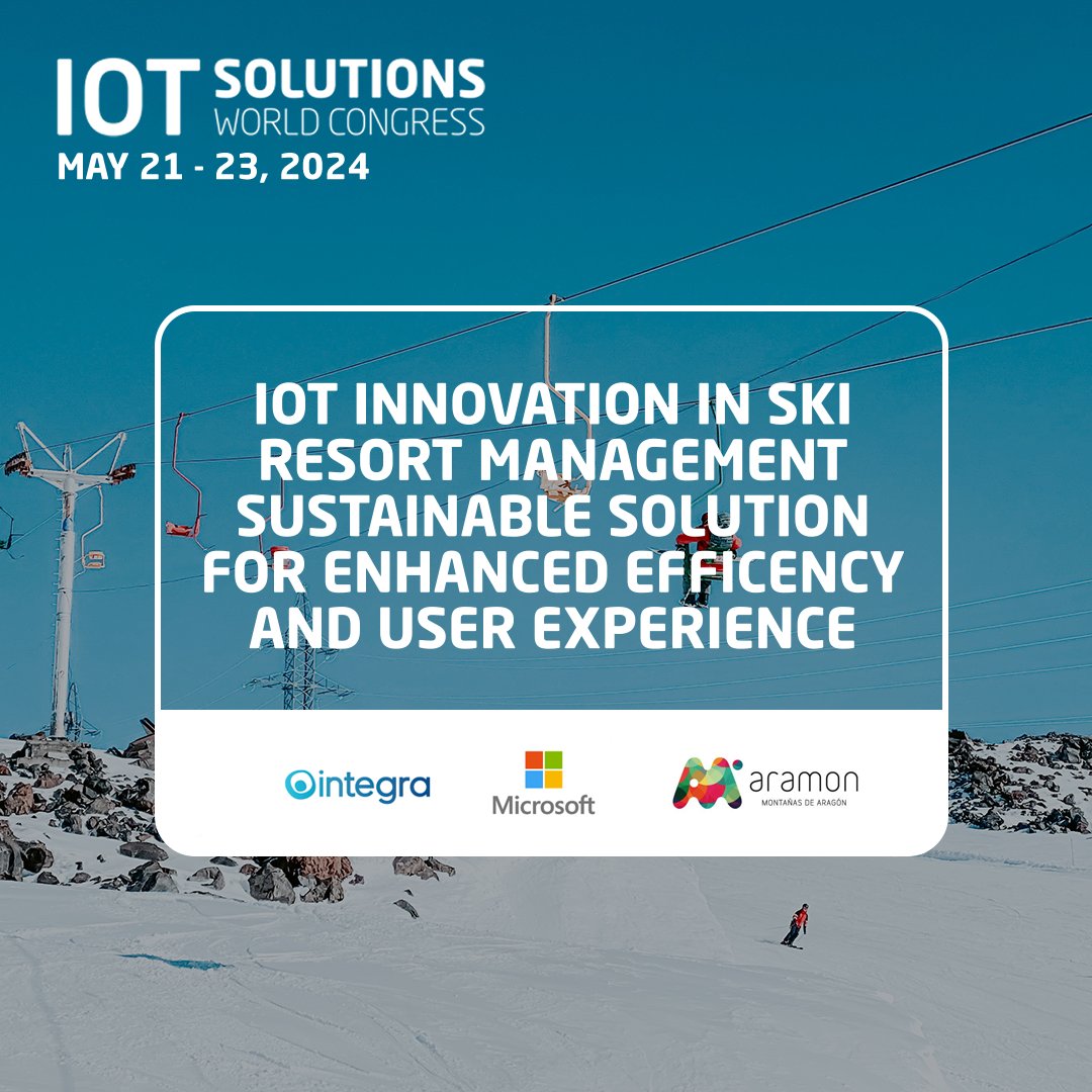 #TESTBEDS ⛷️ #IntegraTecnologia has developed a #SmartSkiResort based on Lorawan and nodered that can control resource consumption, monitor critical environmental parameters, and address user experience factors such as cableway speed 🚠🏔️  #IOTSWC24

🔗 loom.ly/hka5FnM