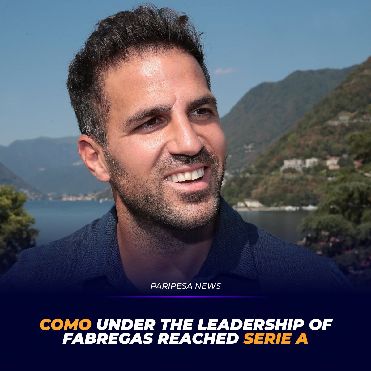 🇮🇹 Como, led by Cesc Fabregas, reached Serie A and will play there for the first time since 2003. 🤔 Is there a new top coach on the horizon? What do you think? #fabregas #como