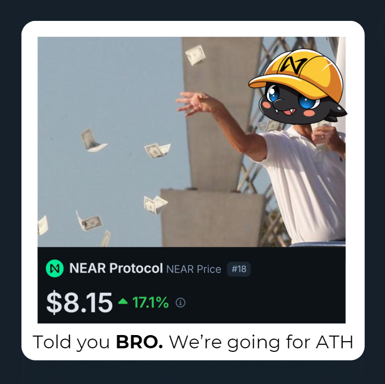 gm gm Day 11

Until NEAR ATH