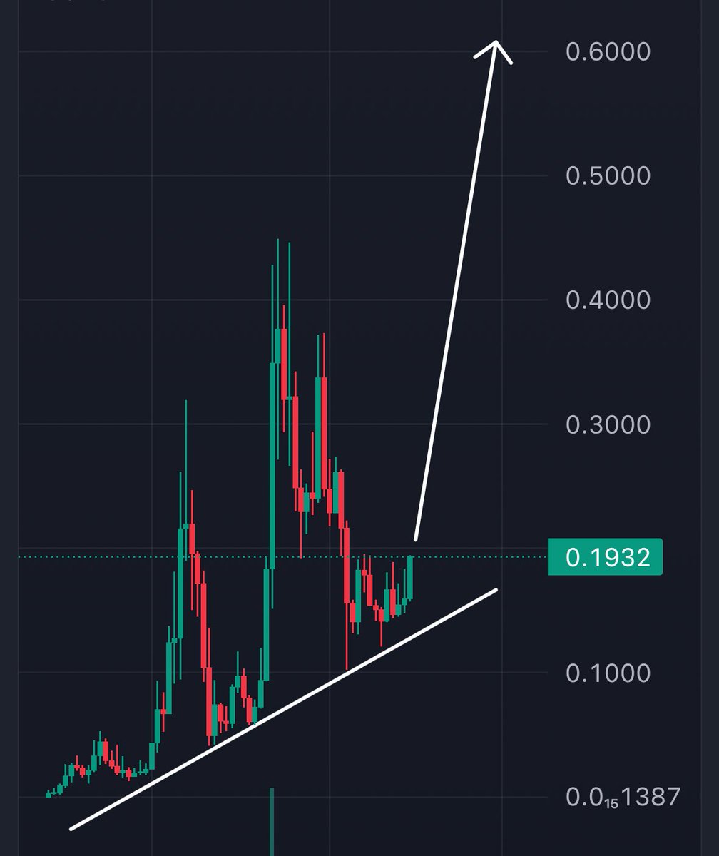 $MYRO chart looks ready for its third big run. All higher lows are intact and this points towards a new ATH in due course. Bullish on the founder of Solana’s dog. Bullish on strong memes, strong teams and strong narratives.