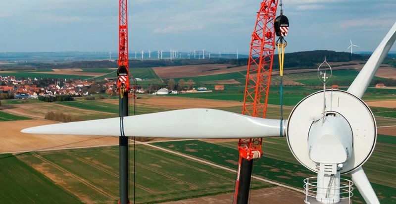 The world's first wooden wind turbine blades have just been installed in Germany. Cutting down trees to create electricity. Now that is a new idea. Is that what the greens call progress?