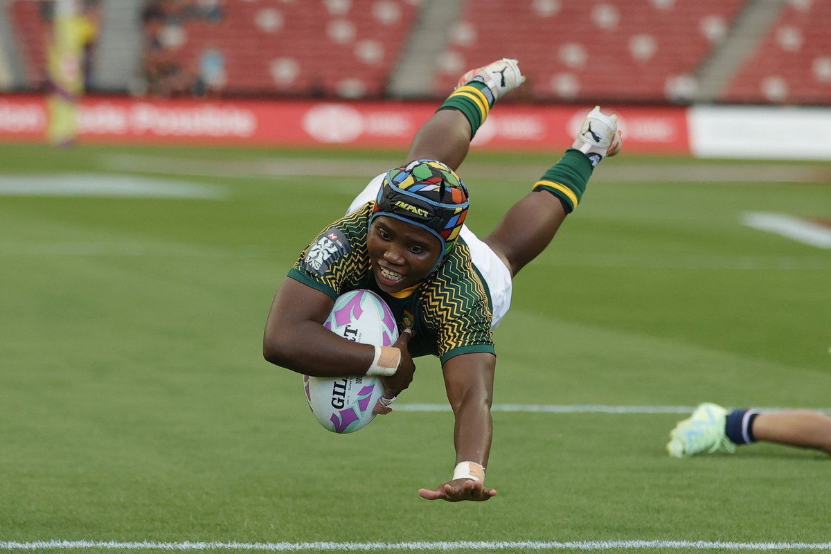 Our best wishes go out to @SimaNamba who underwent knee surgery yesterday. We wish you a speedy recovery and hope to see you back on the field after your rehab! ❤️❤️ #BokWomen7s @SVNSSeries