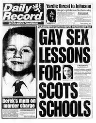 Section 28 didn’t come out of nowhere. It came from a society where 75% thought homosexuality was wrong. From a society that feared the sight of a man in drag would corrupt. From a society that believed ignorance was better for children than any knowledge of gay lives. 🧵 1/16