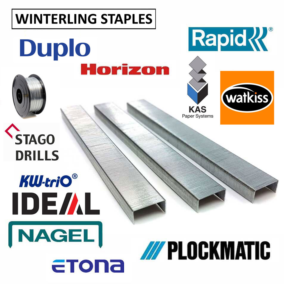 We stock hundreds of thousands of #staples for a wide selection of manufacturers all with a next day delivery option to uk mainland. chilvers.co.uk/collections/st… #rapid #winterling #duplo #horizon #watkiss #kwtrio #nagel #etona #plockmatic #printfinishingsupplies