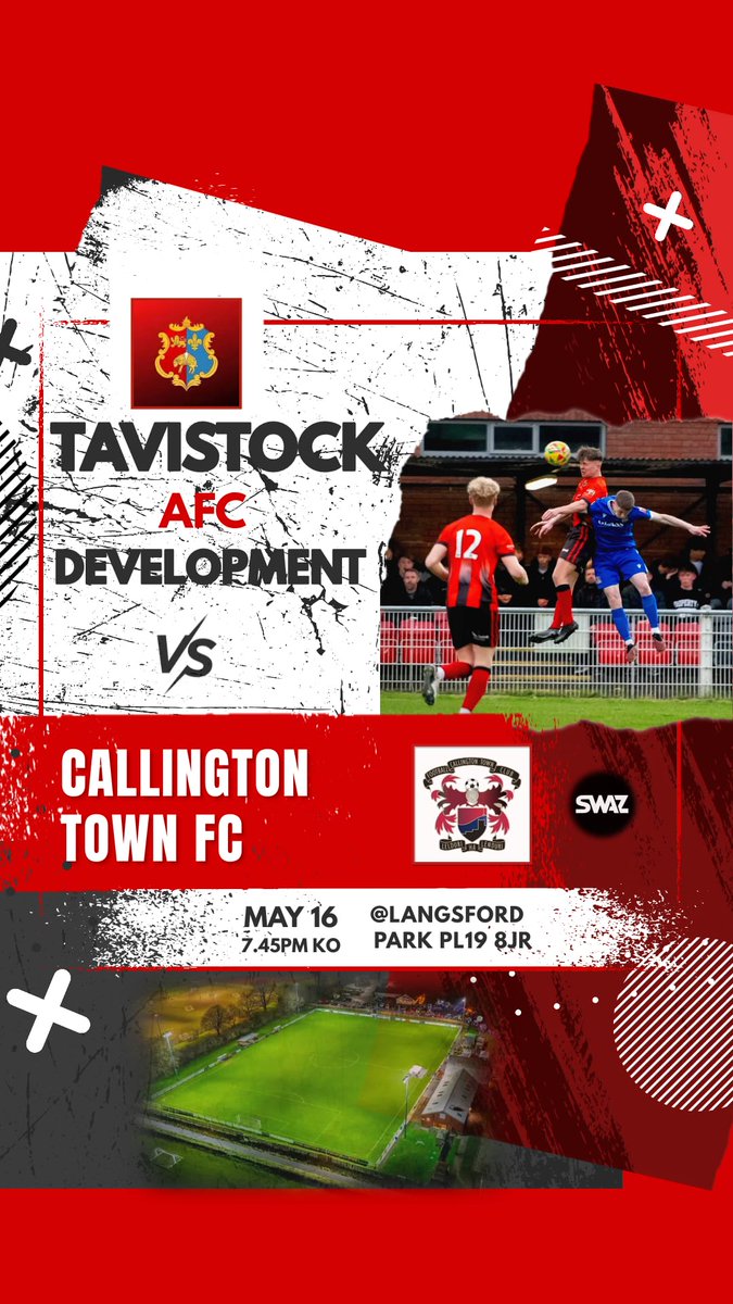 Game Day! If you've got a bit of spare time I'm sure the youngsters would appreciate your support as we field a squad made up of 1st, 2nd, 18s and 16s against Tavistock Development squad this evening. 19:45 kick off at Langsford Park, PL19 8JR