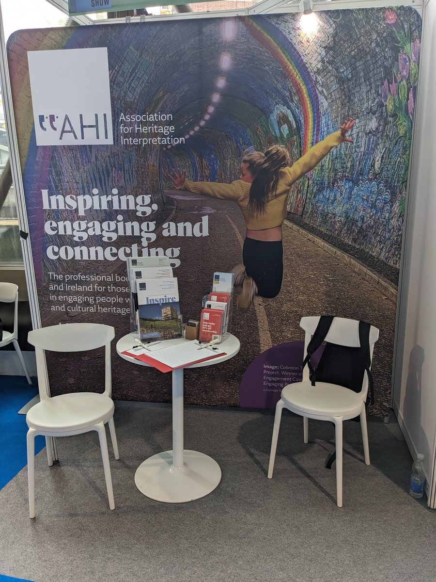 Come &amp; see us today at stand X12. We'll also be hosting a networking session at 13.00 with <a href="/gem_heritage/">GEM</a> &amp; <a href="/EHEducation/">Heritage Education</a>. At 16.15 our trustee Chris Walker will present on interpretation panels at Theatre 3 <a href="/MandHShow/">Museums + Heritage Show & Awards</a>