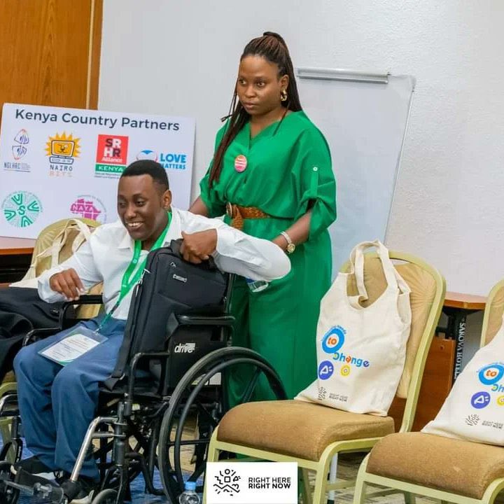 The profound importance of empowering both youths and People with Disabilities (PWDs) in Sexual and Reproductive Health and Rights (SRHR) cannot be overstated says Saad Ngabo, a Youth Advisory Committee member. #RHRNRegionalForum2024