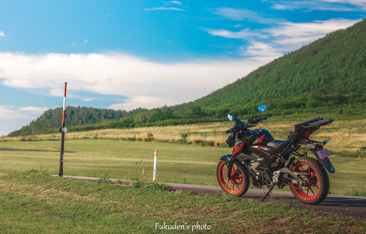 この風景をNikonで撮りたい。
 #写真好きな人と繋がりたい 
 #バイク乗りと繋がりたい
 #GSXS125 #Canon  #EOSR6