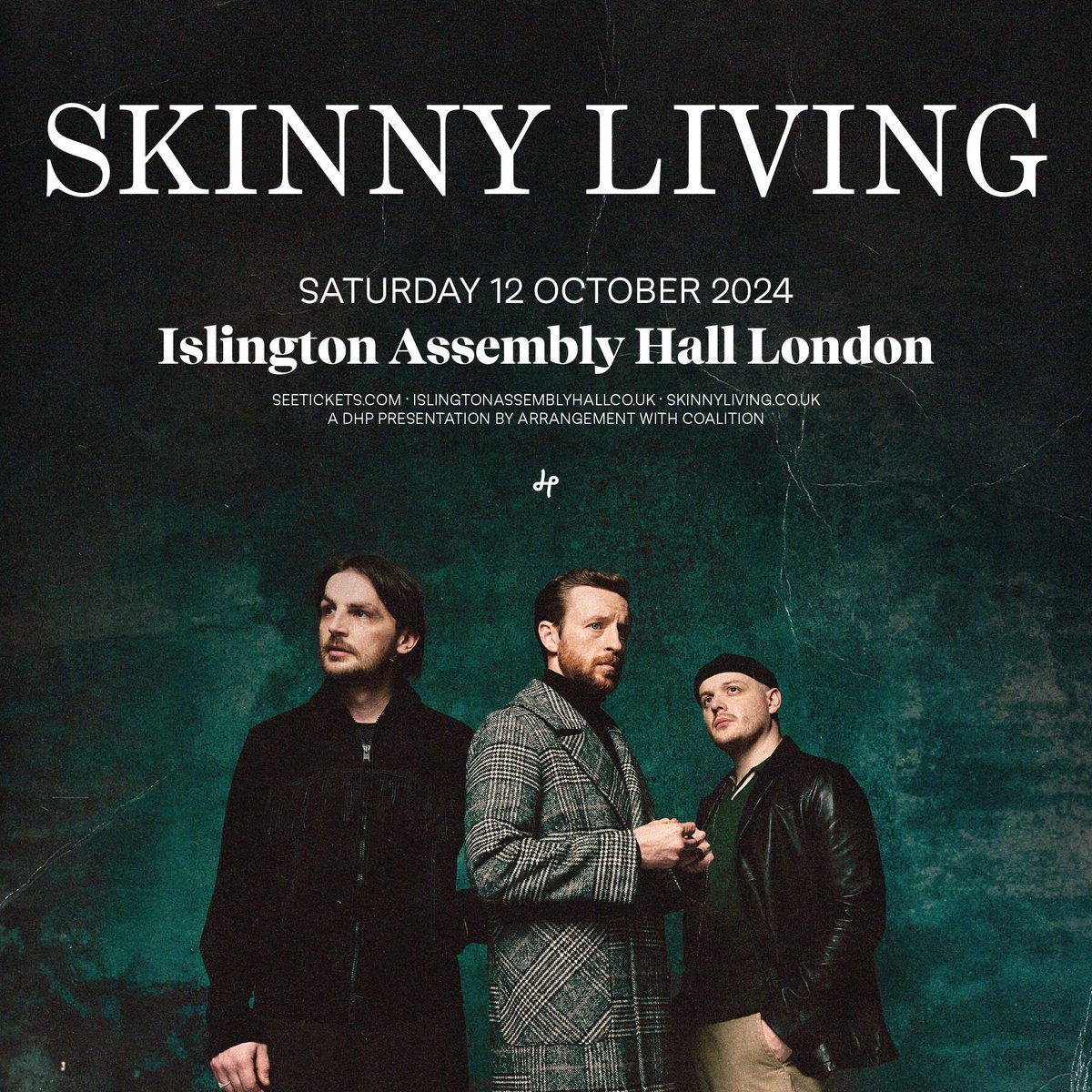 Known for their soulful blend of acoustic pop and folk, @skinnylivinguk have just announced a show at London’s Islington Assembly Hall on Saturday 12th October! Tickets are on sale Friday 24th May, set a reminder now: tinyurl.com/2em7ke6h