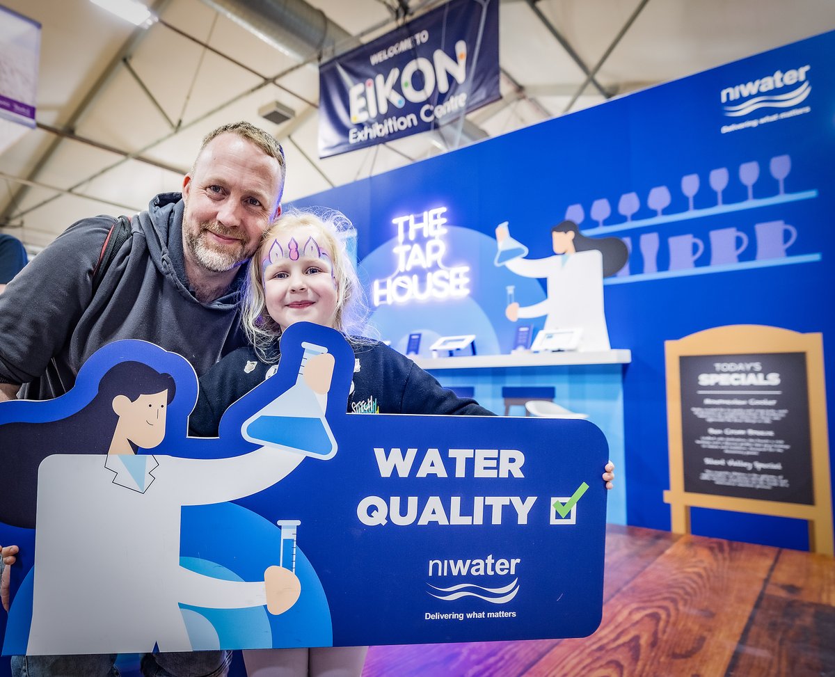 niwnews's tweet image. We&apos;re looking forward to seeing everyone on day 2 of the @balmoralshow You will find us in the Eikon Exhibition Centre - stand EK 115!

We are here to talk about all things water. Find out more about water quality here: About Your Water - niwater.com/about-your-wat…

#refillution