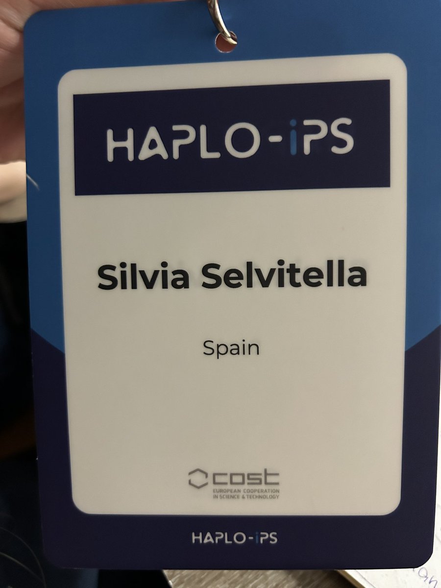 In the 3rd person meeting of working groups of the <a href="/HaploiPS/">HAPLO-iPS</a>. A fruitful discussion towards the construction of a European Haplo IPS cells bank. 
Thank you Haplo-IPS for joining the forces!
So grateful for being part of these!!
#haploips #costaction #ipsc
