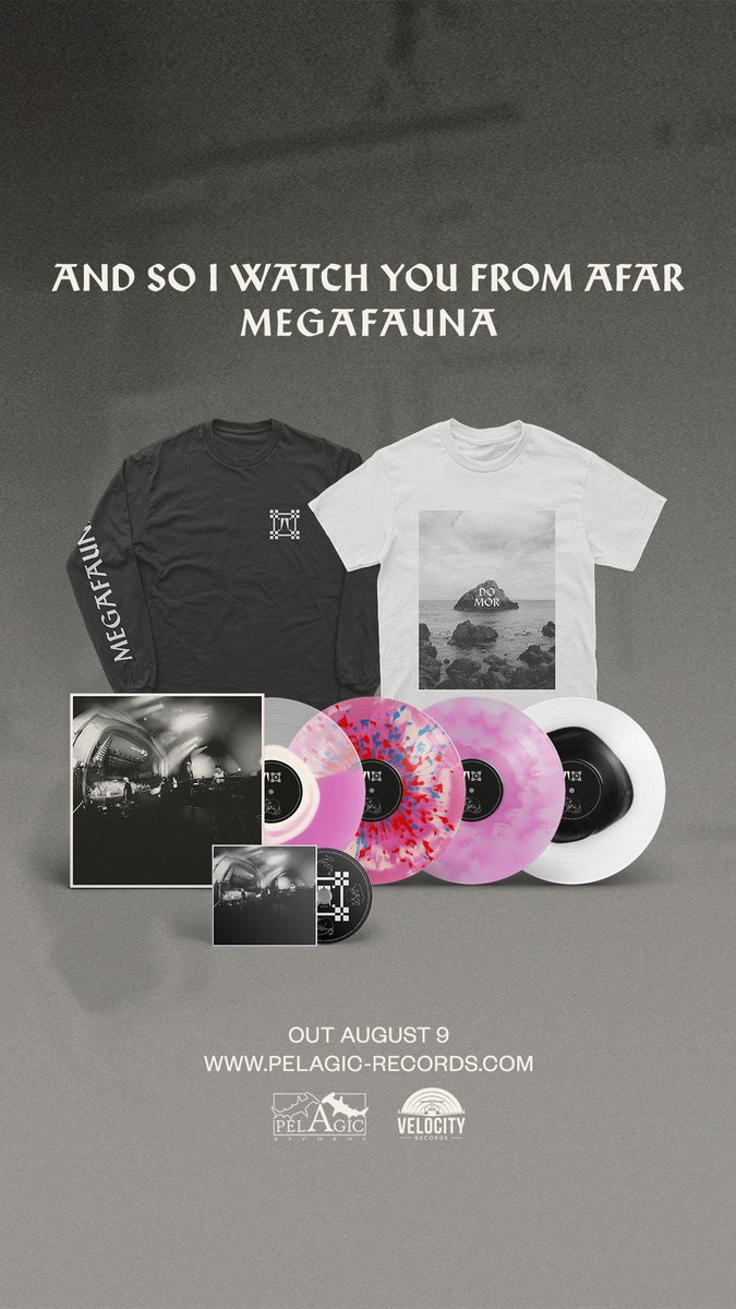 |/\| Ecstatic to announce our new record ‘Megafauna’ is out August 9th! |/\| You can listen to single ‘Do Mór’ right now! orcd.co/asiwyfa Love ASIWYFA