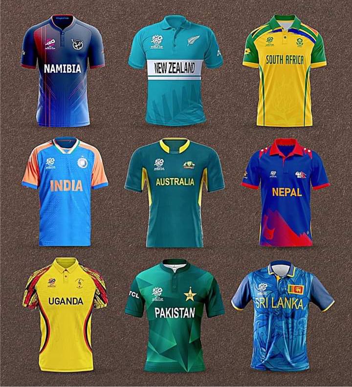 *Official Team Jerseys for 2024 ICC T20 World Cup So Far!👕*

*Which jersey looks more fresh?
#pakistan
#T20WorldCup2024 #ipl
