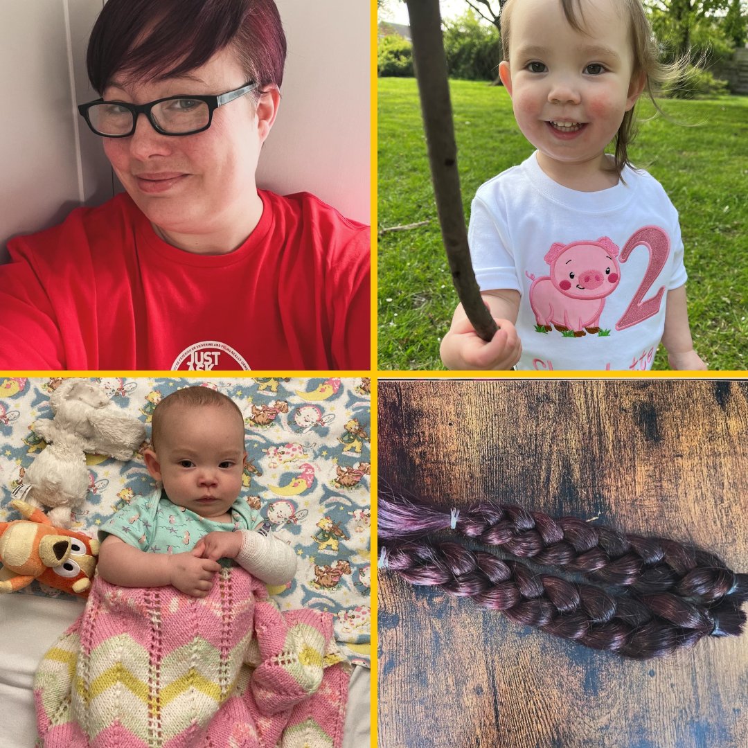 A big thank you to Sarah Henderson, who has cut off her hair to raise money for UKST! Sarah’s daughter Charlotte contracted #sepsis at six months old and has recently celebrated her second birthday. She’s already raised an incredible £663 for us - thank you 🧡