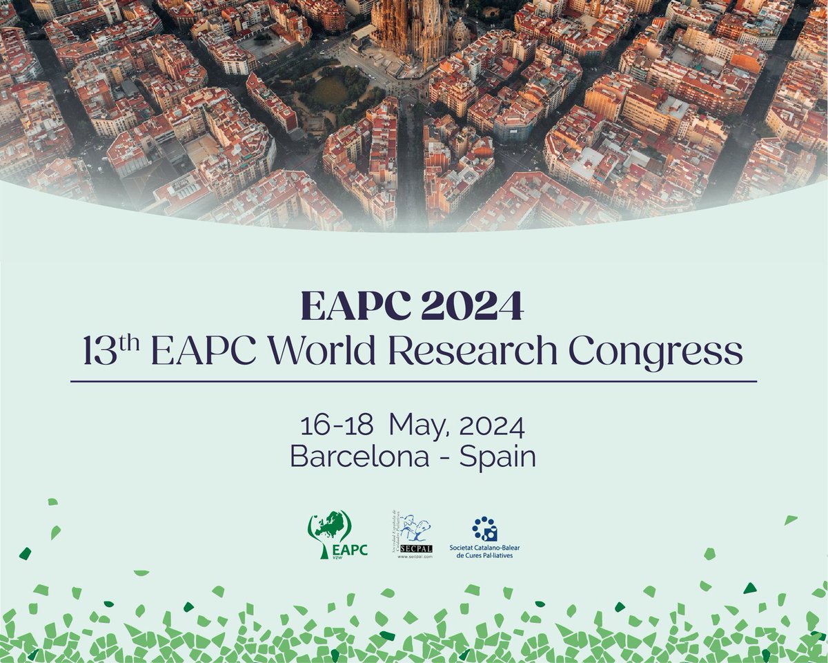 Hoy en #Barcelona el futuro de la investigación en #cuidadospaliativos 
13 Congreso mundial  #EAPC2024 @EAPCvzw @SCBCPal @secpal_ en la presentación del Dr @Xgba Mucho conseguido y también para continuar. Excelente repaso @catedracpal @FundlaCaixaCAT @CatEaps @PScbcp