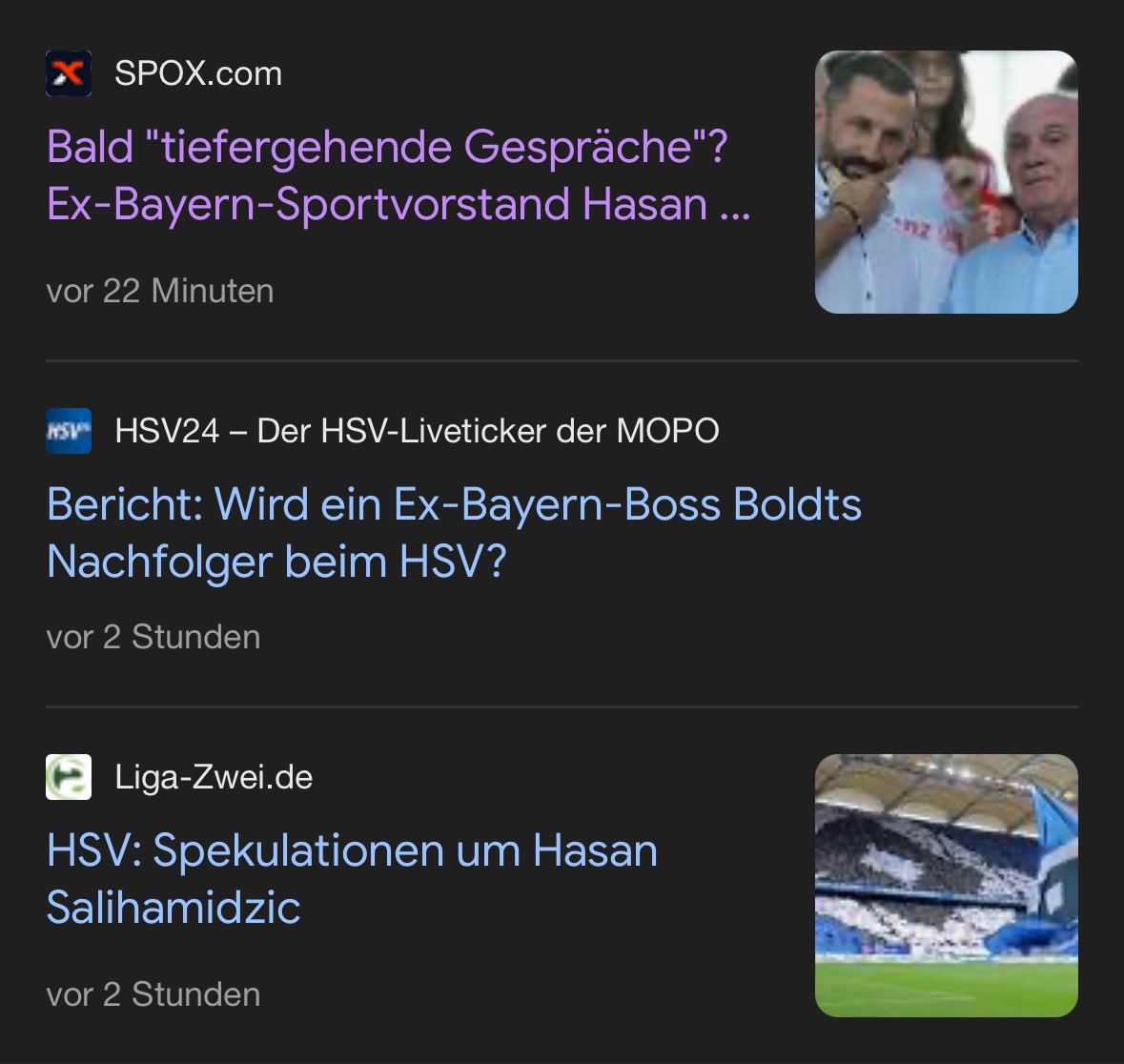 Weirdest news I woke up to this morning. Apparently we want to sign Brazzo as new HSV boss…I don‘t know what to think or believe man.