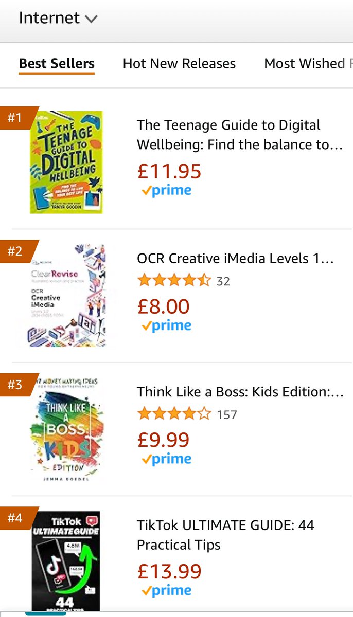 🚀A week to go before publication and ‘The Teenage Guide to Digital Wellbeing’ is a #1 beseller in TWO @amazon categories, which is making me very happy 😃 📗If you haven’t got your copy yet, pick it up here —> amzn.to/3RovHUs #parenting #education #mentalhealth