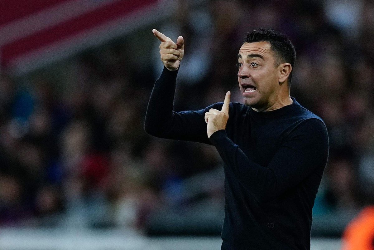 Xavi will manage his 100th La Liga match against Almería.