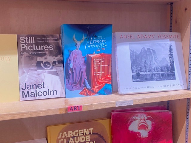 We know our books sell in the US, but nothing beats the excitement of seeing our titles prominently displayed in American bookshops! Great to see 'The medium of Leonora Carrington' sitting proud in the Art section at @booksonthepark in #SanFrancisco 🎨 #LeonoraCarrington