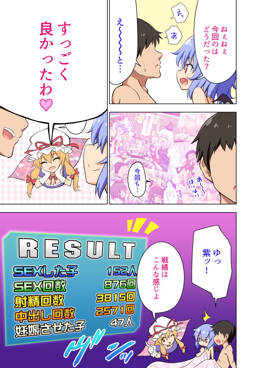 🔞幻想郷の女の子たちとエッチなことをしまくる話❤️20-6 