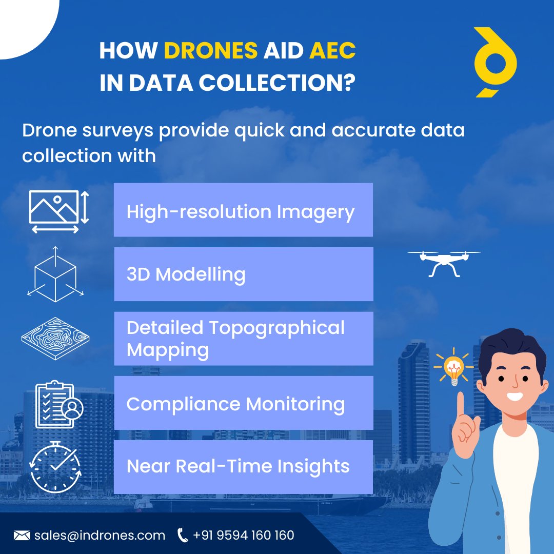 Accuracy is everything in the dynamic world of #architecture, #engineering, and #construction. Don't let incomplete data slow you down. Let's chat about how our #dronesolution can supercharge your project workflows! 💡 
Explore:
🔗: zurl.co/JECP
☎️: +91 9594160160
