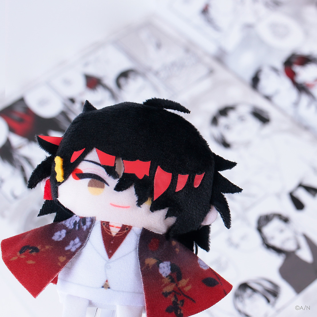 【Vox Akuma:The Demon Hungers limited-time order period campaign👹🧧】 If you purchase merch during the order period, you could be one of 3 lucky winners to get... A Movie Poster SIGNED BY @Vox_Akuma himself! Order period ends May 19 (Sun) 7:59 PDT Don't miss out🏃 (cont.)