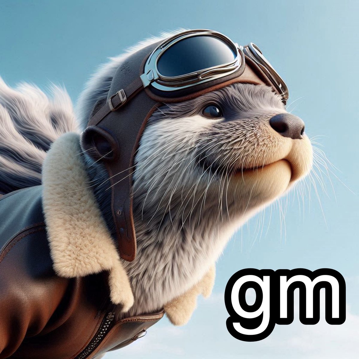 gm fam! ✈️🦦🌊

have an otterly ottsome day!