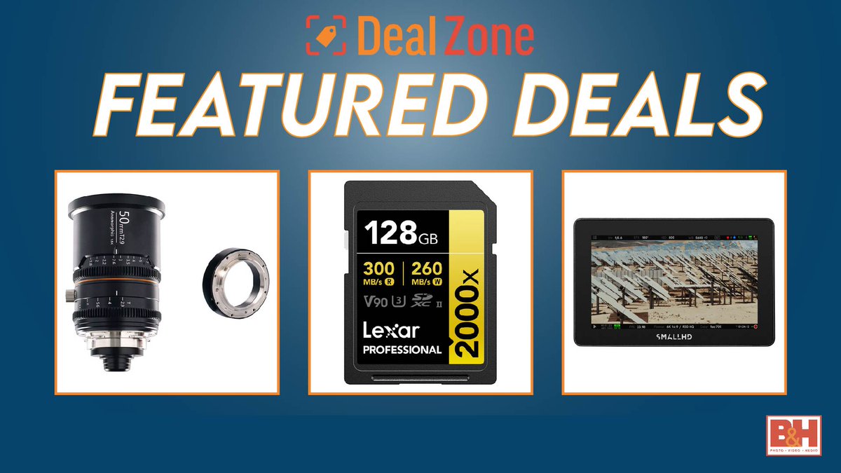 Cine gear and more in the #BHDealZone! bhpho.to/BHDealZone