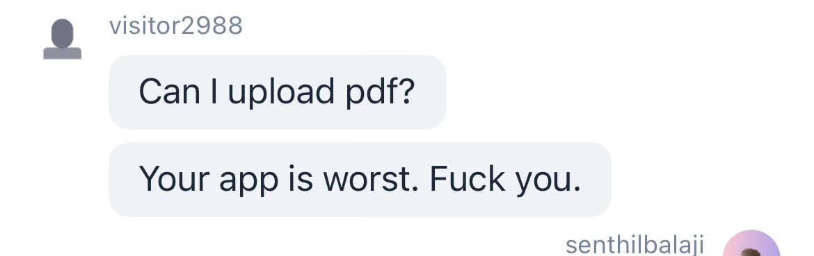 We don’t even have that feature 😅