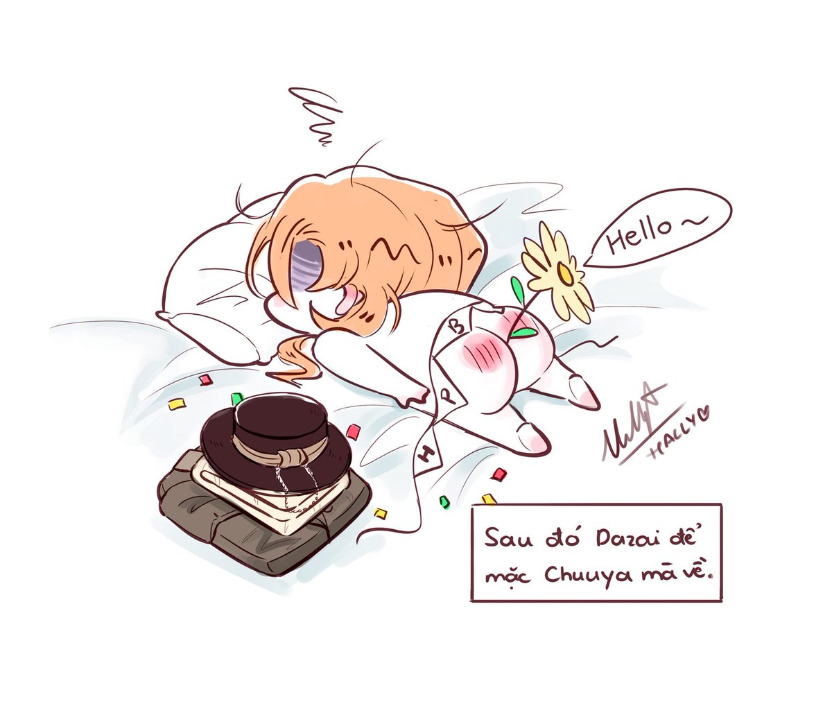 158Hally's tweet photo. Dazai : He left after the party was over 🤨
#Dachuu
#BSD https://t.co/LwxgfmeHMy